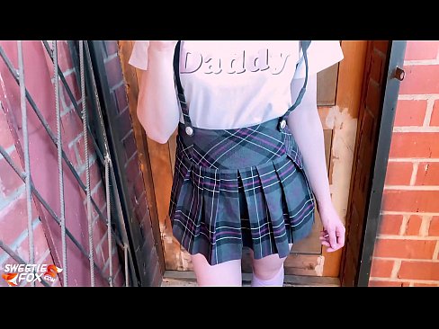 ❤️ Schoolgirl Sucks her dick deeply and fucks instead of classes. ️ Beautiful porn at us ❤